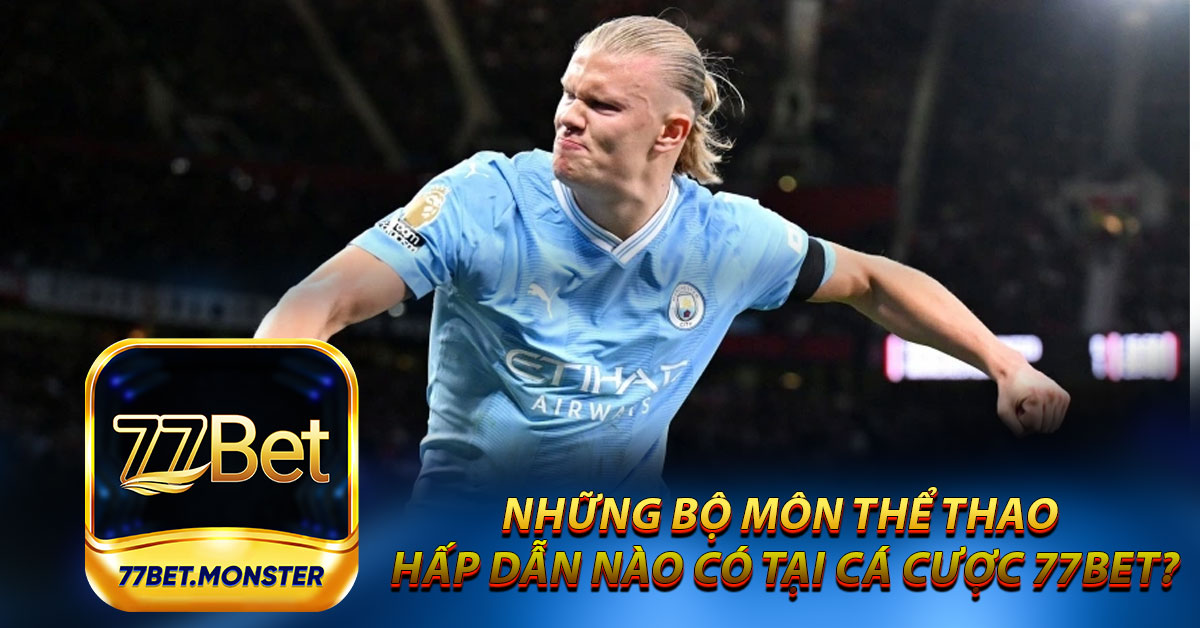 Những bộ môn thể thao hấp dẫn nào có tại cá cược 77bet?