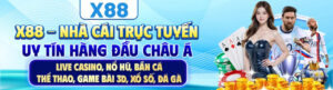 Casino X88 Uy Tín Hàng Đầu Trải Nghiệm Đỉnh Cao 2026